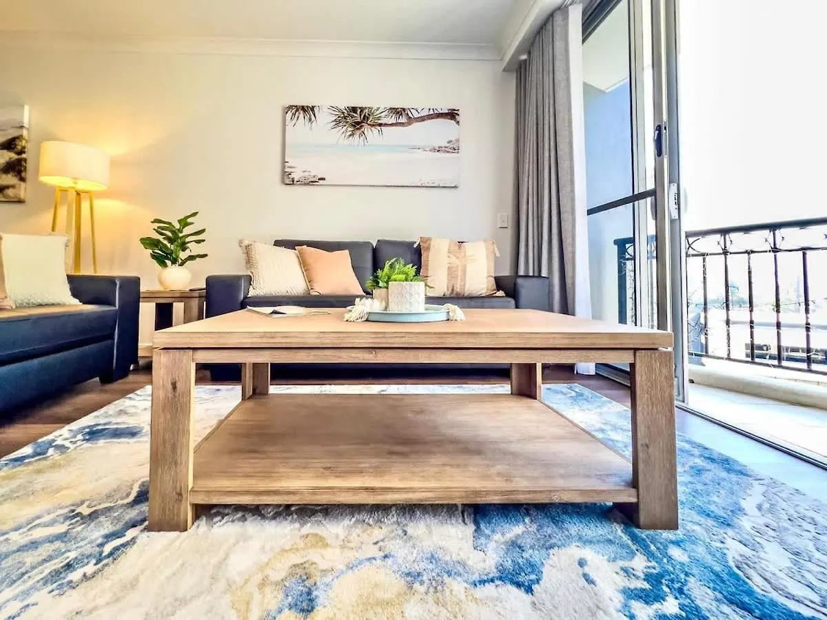 Nautical Chevron Escape Apartamento Gold Coast